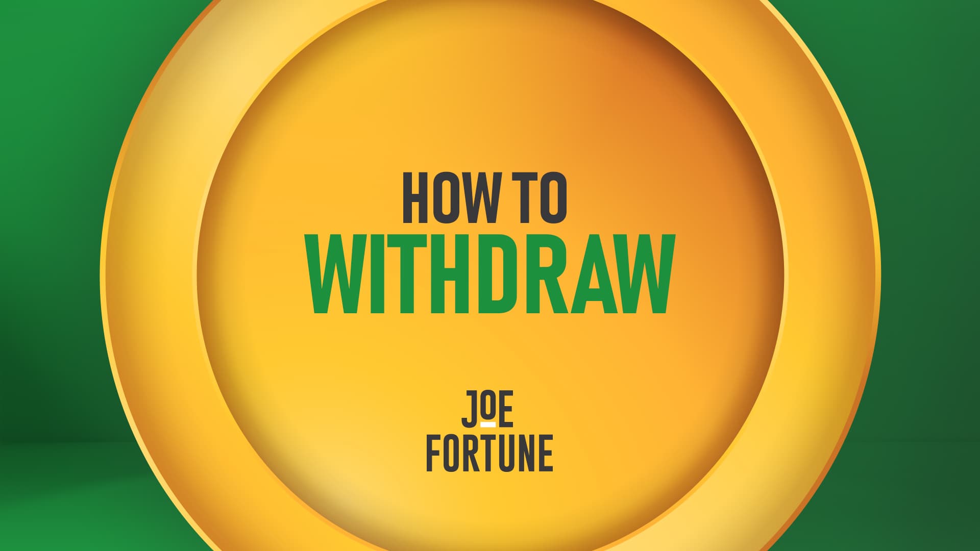 How to withdraw
