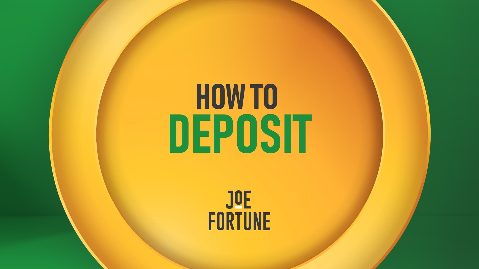 How to deposit crypto