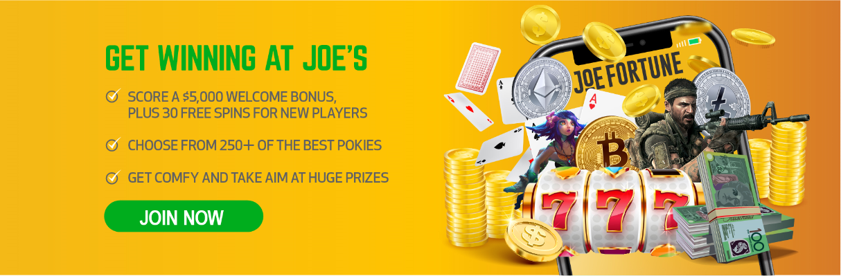 Get Winning at Joe Fortune