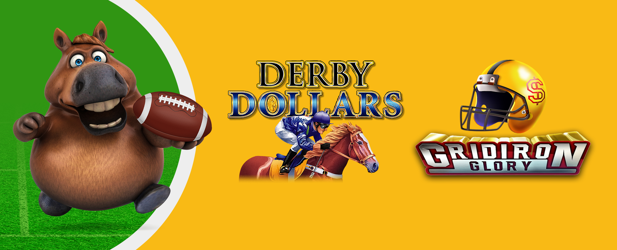 Do I hear Derby Dollars? Perhaps Gridiron Glory? Your pick, but be sure to pick one or be left behind in the dust!