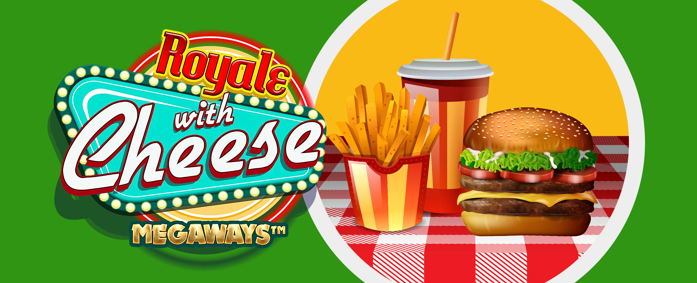 Have you been hitting the gym all week? Of course you have. Well, you deserve a cheat day, and Joe has just the game for you: Royale With Cheese Megaways.