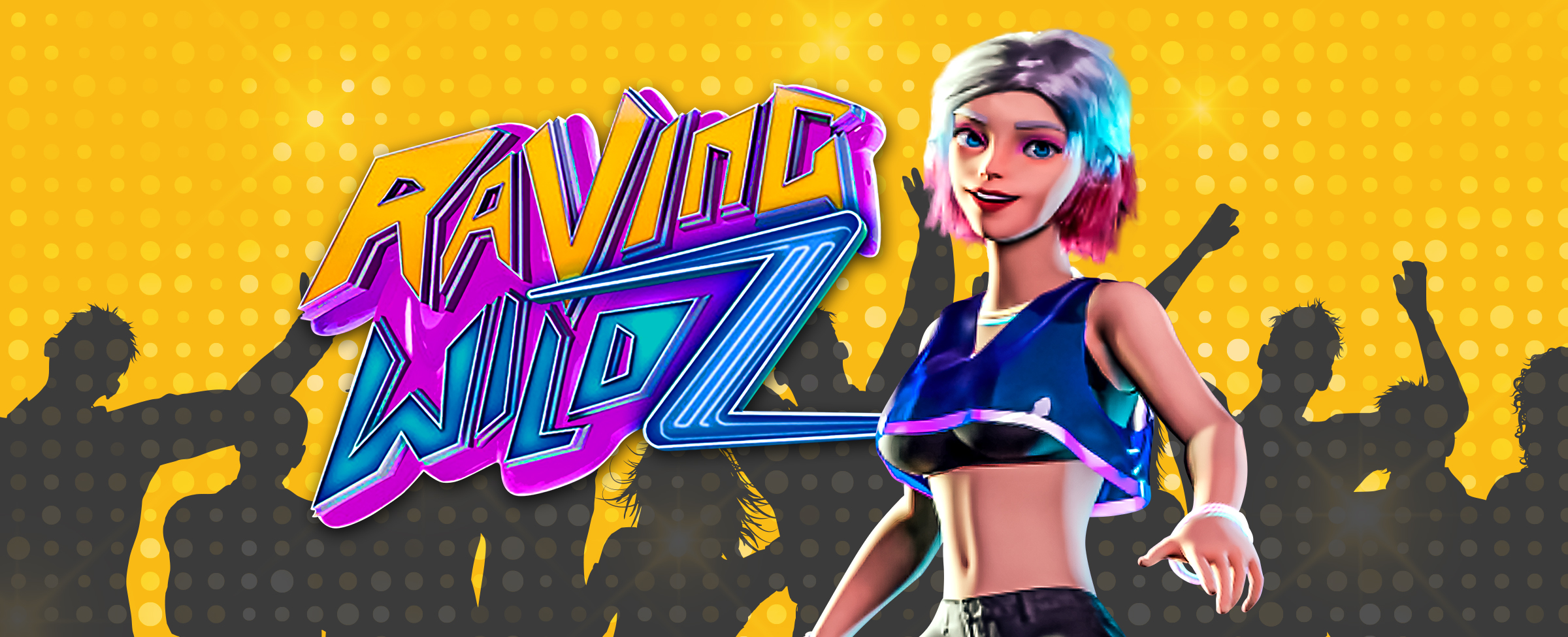 If you’re a raver from way back, you’re going to spring into action like a polaroid picture in this top new pokie, Raving Wildz.