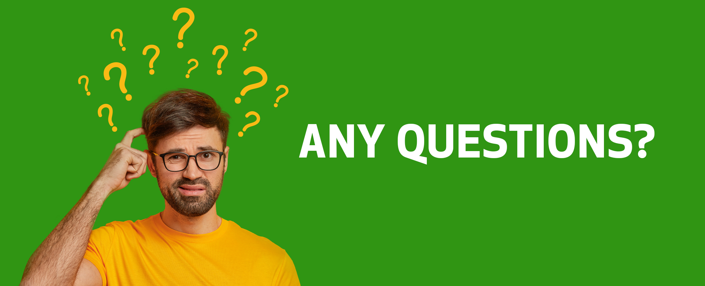 Do you have any questions? Good! Read Joe’s FAQs to answer any burning questions you may have.