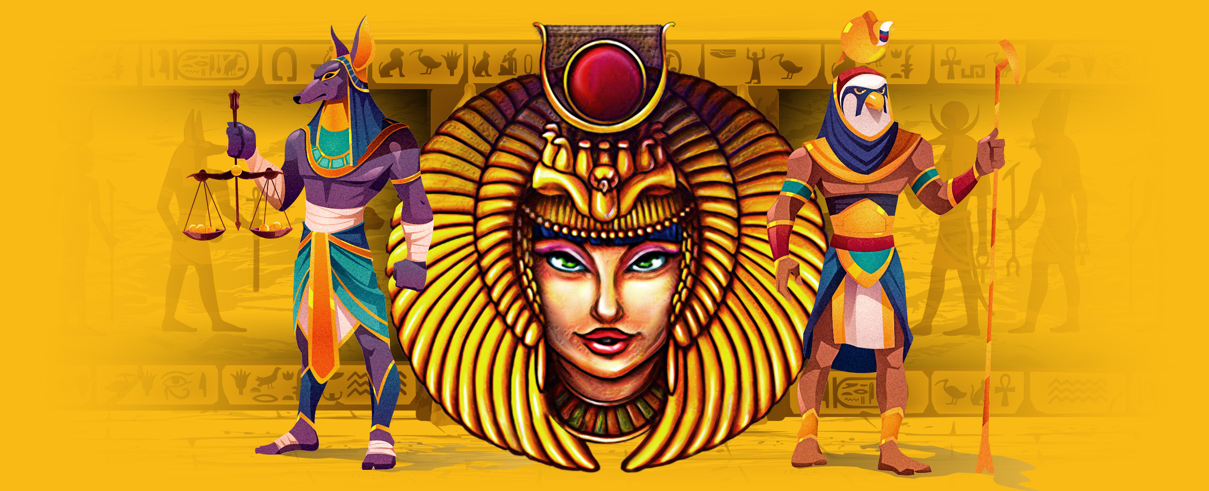 Gods of Giza Enchanted is your gateway to ancient Egypt. Watch the stories come alive when you rub shoulders with these gods.