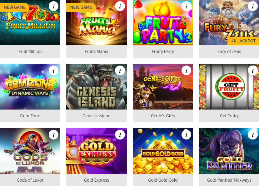online pokies free spins selection